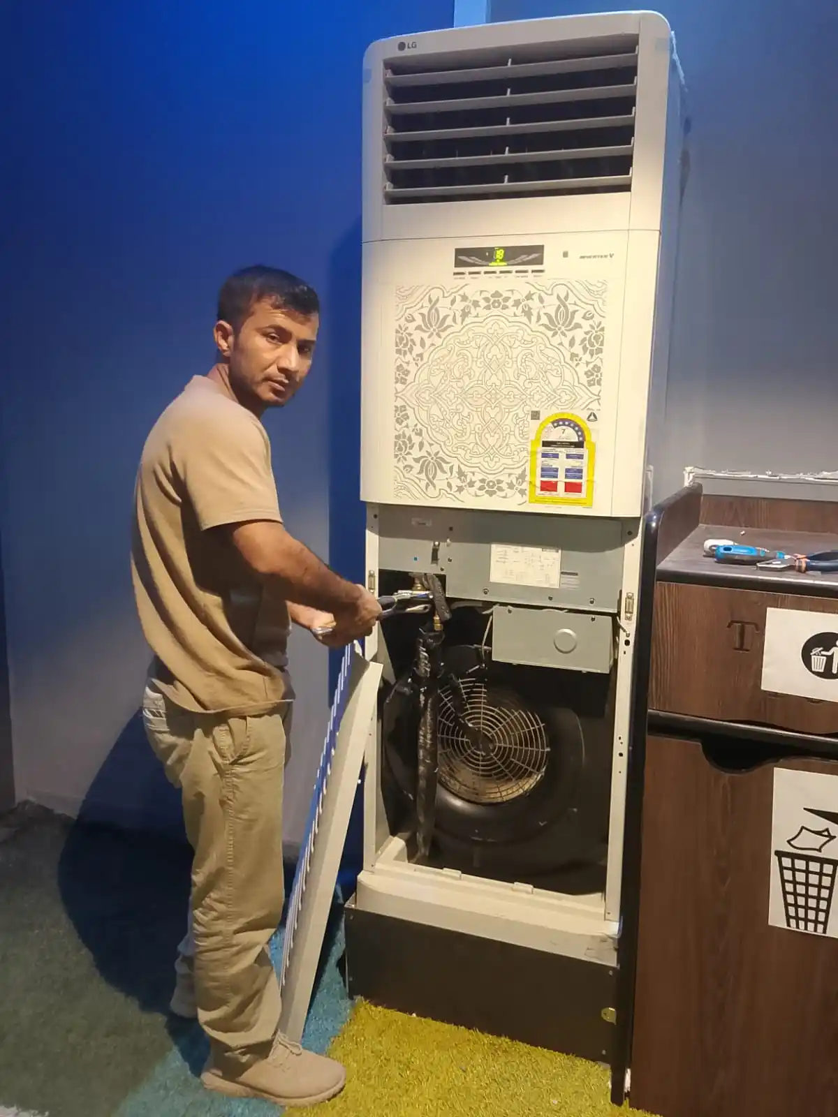 خدمة صيانة مكيفات احترافية في ظهرة لبن الرياض